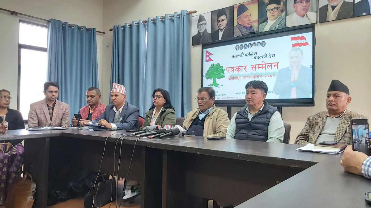 कांग्रेसले मधेसको चुनावी सभामा घोषणापत्र सार्वजनिक गर्ने