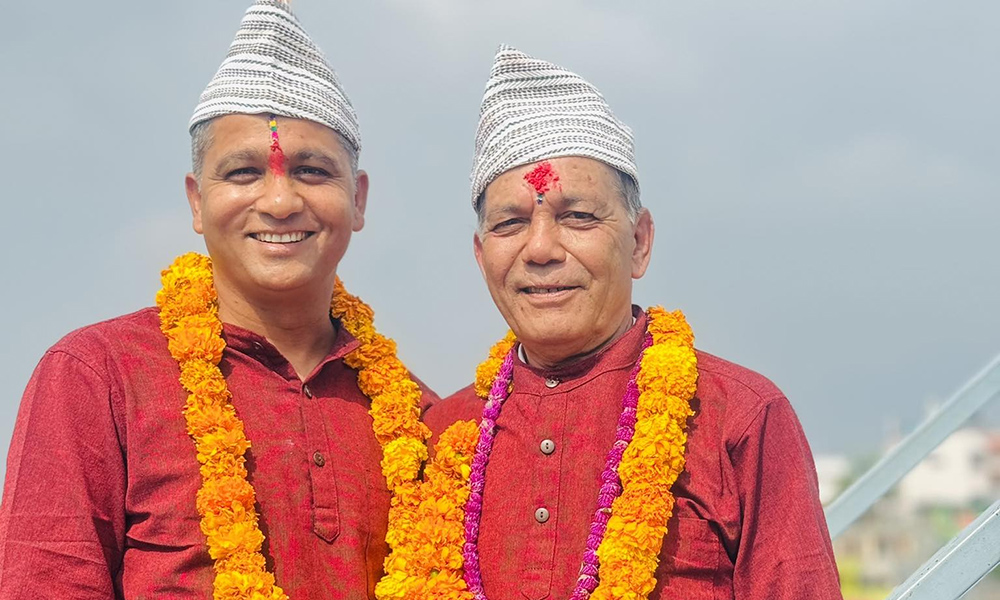 छोराले एमालेबाट चुनाव जिते, बाबु कांग्रेसको कारबाहीमा