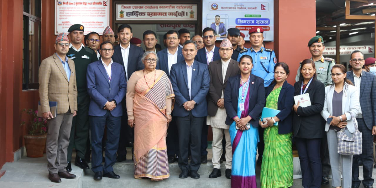 सेवा प्रवाह निरीक्षणमा पुगिन् प्रधानमन्त्री