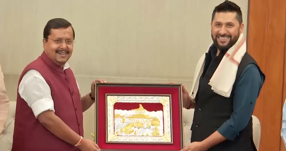 भाजपा अध्यक्ष नितिन नवीनसँग रवि लामिछानेको भेट, द्विपक्षीय सम्बन्धबारे छलफल