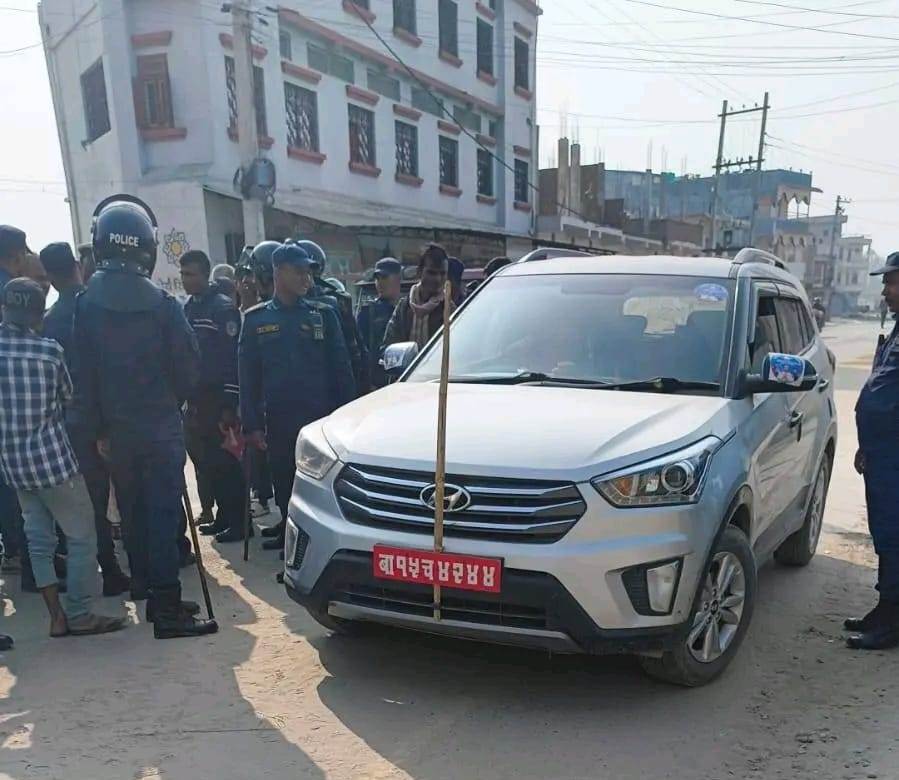 रास्वपा उम्मेदवारको गाडीको ठक्करबाट बालिकाको ज्यान गयो