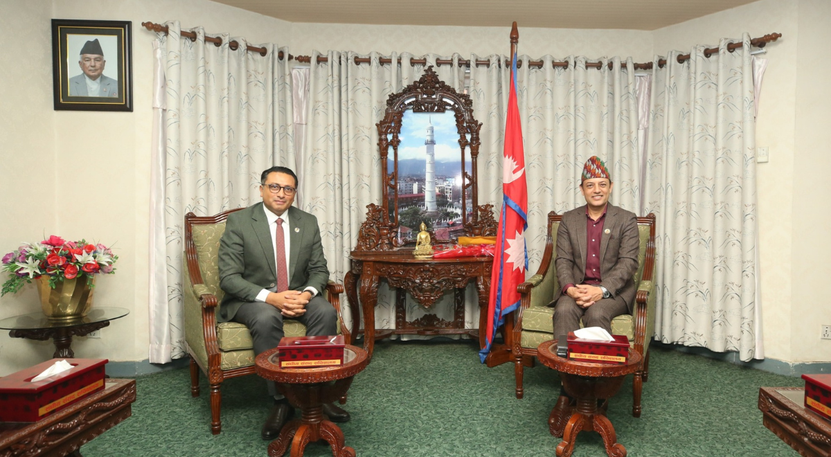 बजेट अधिवेशनबारे सभामुख र अर्थमन्त्रीबीच छलफल