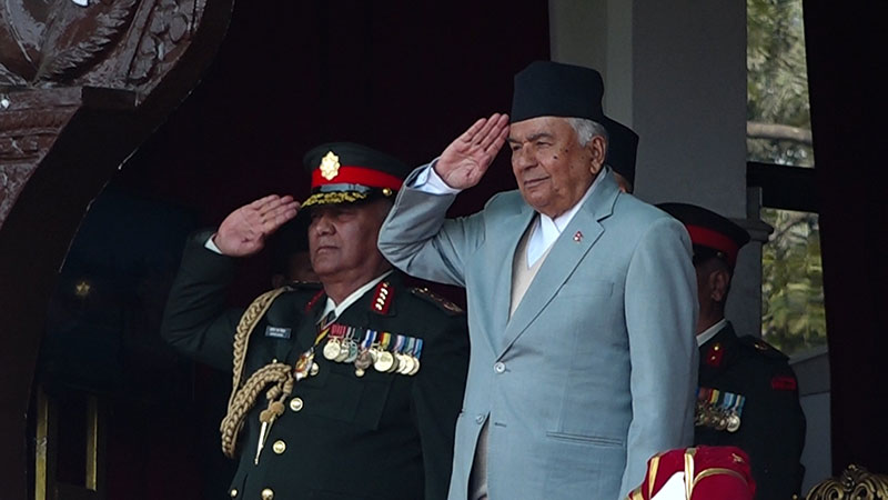 टुँडिखेलमा मनाइयो सेनाको २६३ औँ स्थापना दिवस तथा शिवरात्रि