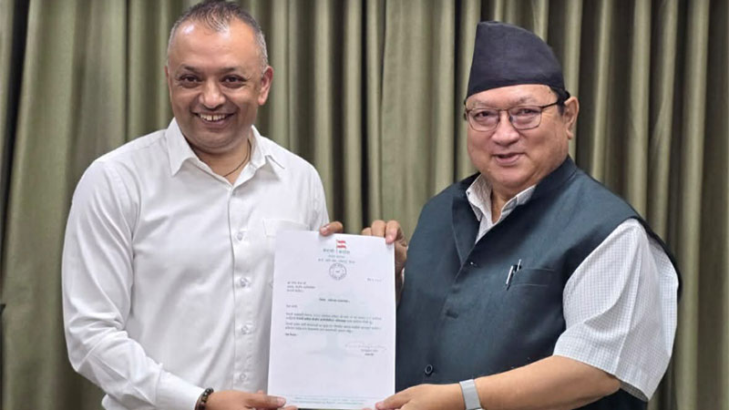उमेश श्रेष्ठ नेपाली कांग्रेसको कोषाध्यक्षमा मननोनित