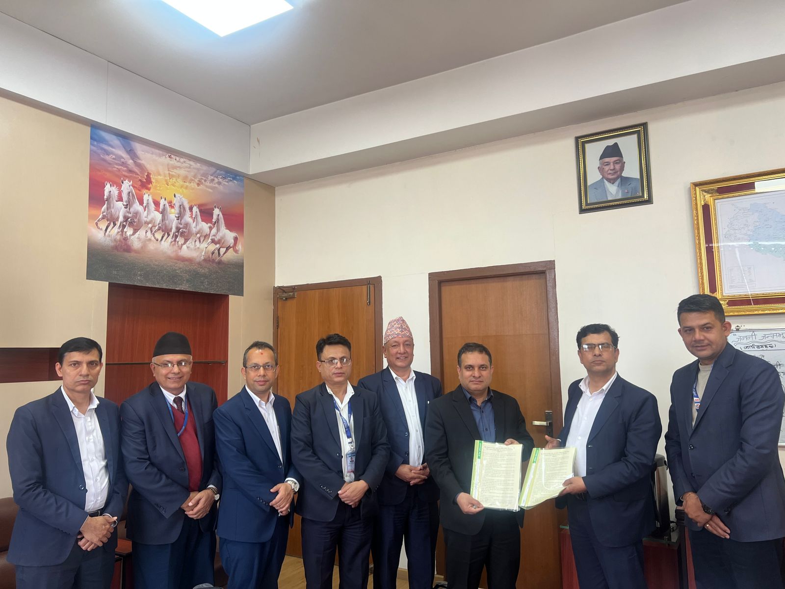 सञ्चय कोष र पञ्जीकरण विभागबीच सम्झौता