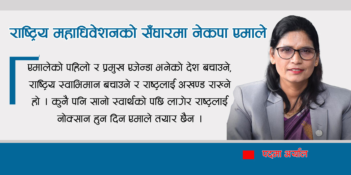 राष्ट्रिय महाधिवेशनको सँघारमा नेकपा एमाले