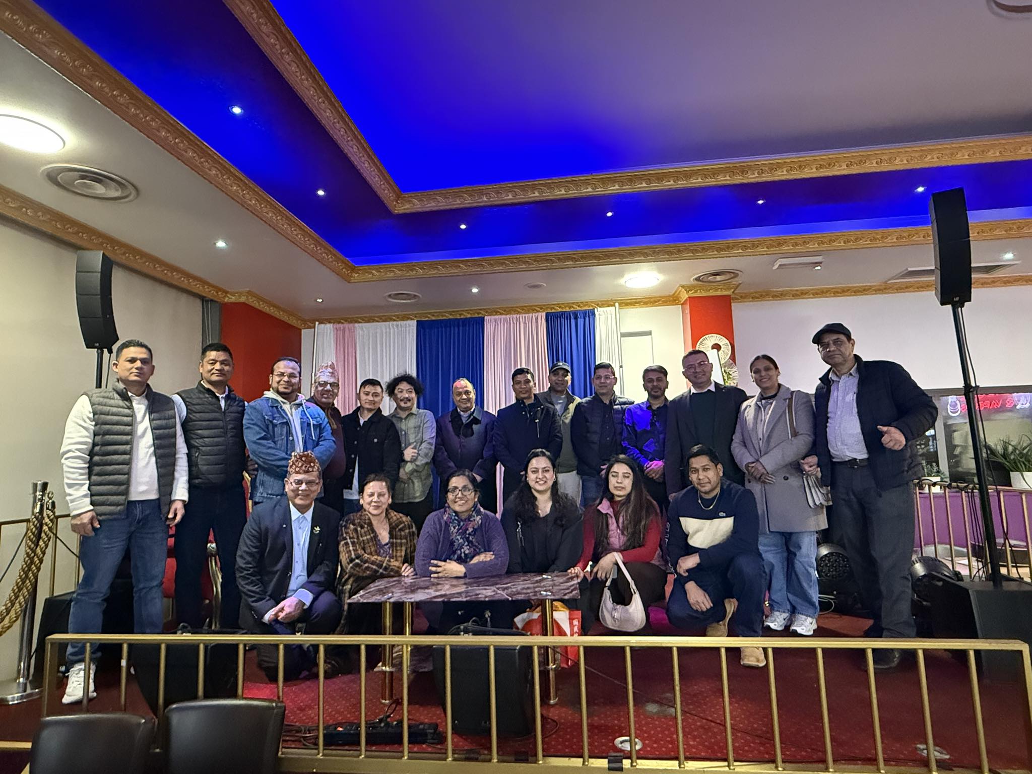 एनआरएनए फ्रान्सको विवाद मिल्यो, अध्यक्ष डा. शर्मा पेरिसमा