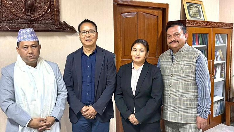 युएनडीओको टोलीले परराष्ट्रमन्त्री खनाल र ऊर्जामन्त्री श्रेष्ठसँग भेट गर्यो