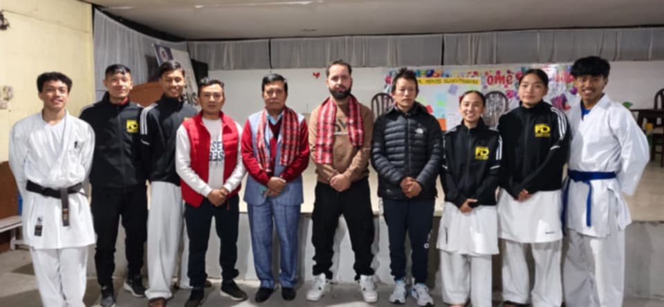 सरस्वती डोजोद्वारा खेलाडी सम्मानित