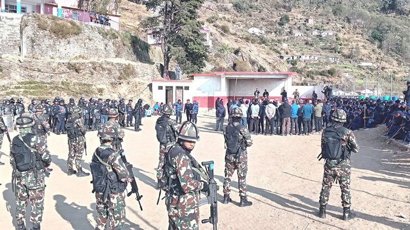 बाढी प्रभावित क्षेत्रमा थपिए १२०० सैनिक
