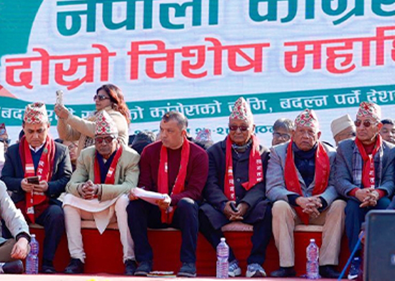 गोपालमान श्रेष्ठको निधनले देशले निष्ठावान् र अनुभवी नेता गुमायो : गगन थापा