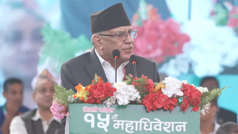 प्रचण्डको गगनलाई सुझाव : पार्टीको नेतृत्वपछि अब देशको नेतृत्वतर्फ अघि बढ्नुस्