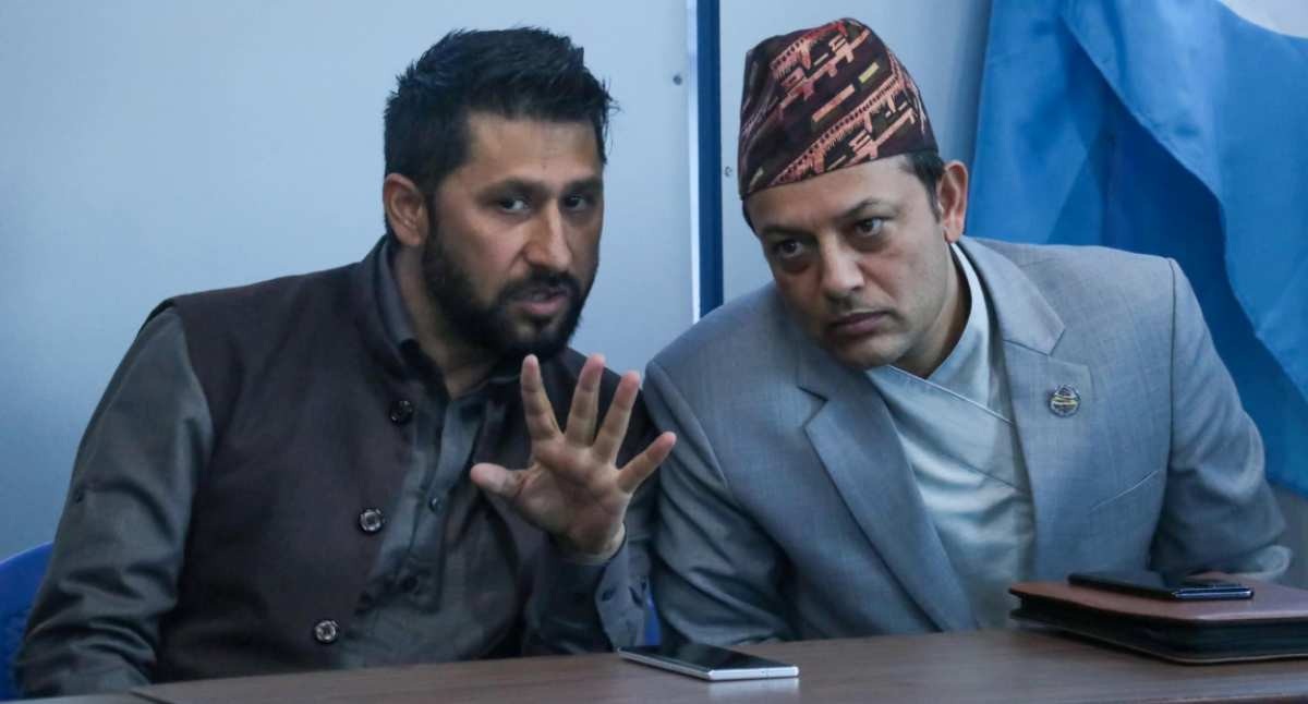 सभामुख अर्याल र रवि लामिछानेबीच एक घण्टा छलफल