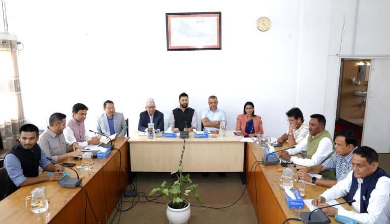 एक साताभित्र सर्वदलीय संसदीय विशेष समिति गठन गर्ने निर्णय