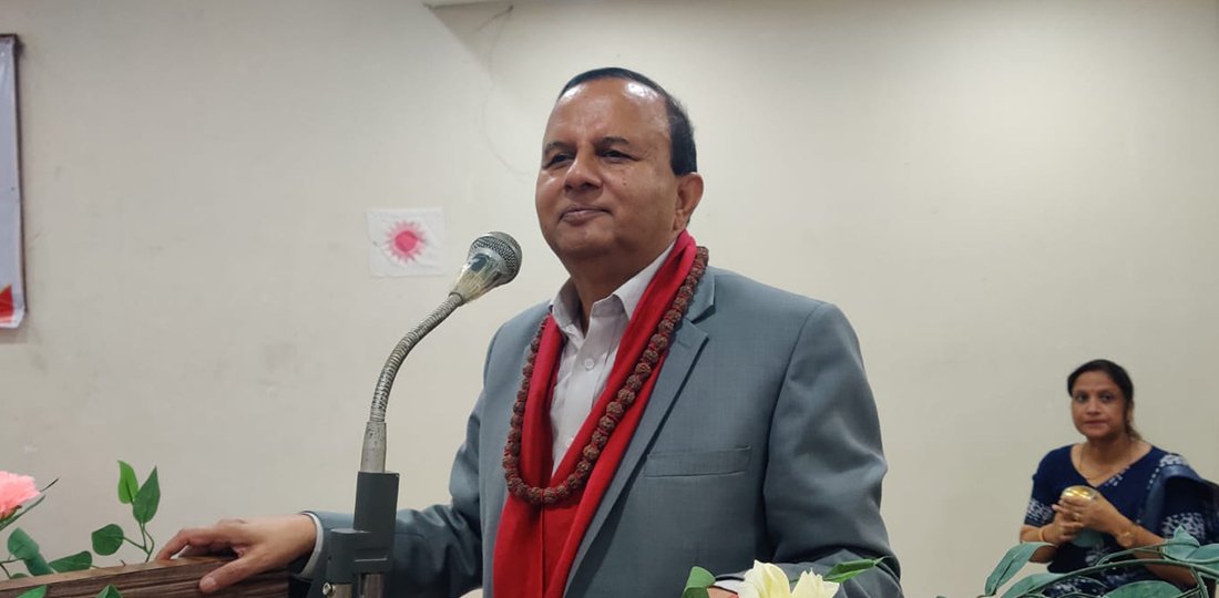 अध्यक्ष ओलीसँग सम्बन्ध चिसिएको हल्ला निराधार : शंकर पोखरेल